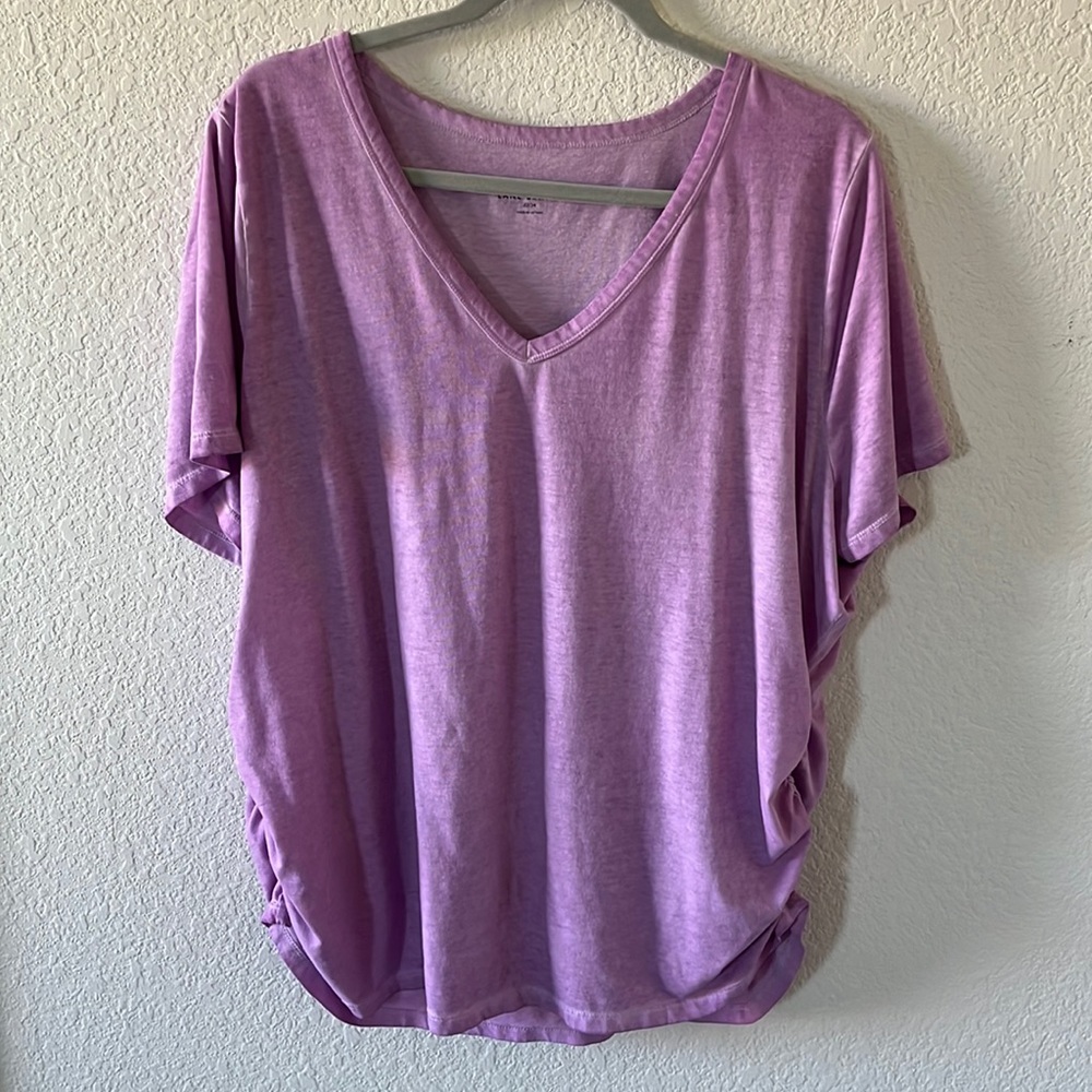 Lane Bryant purple shirt 22/24
